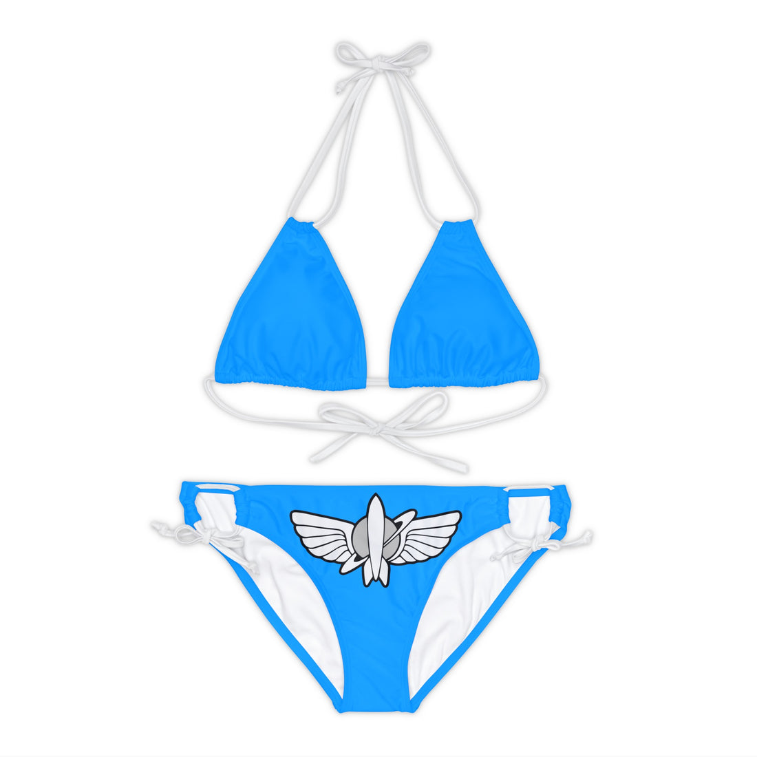 Strappy Space Bikini Set