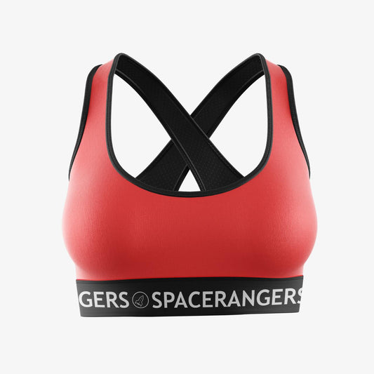 Sporting Space Bra - Red